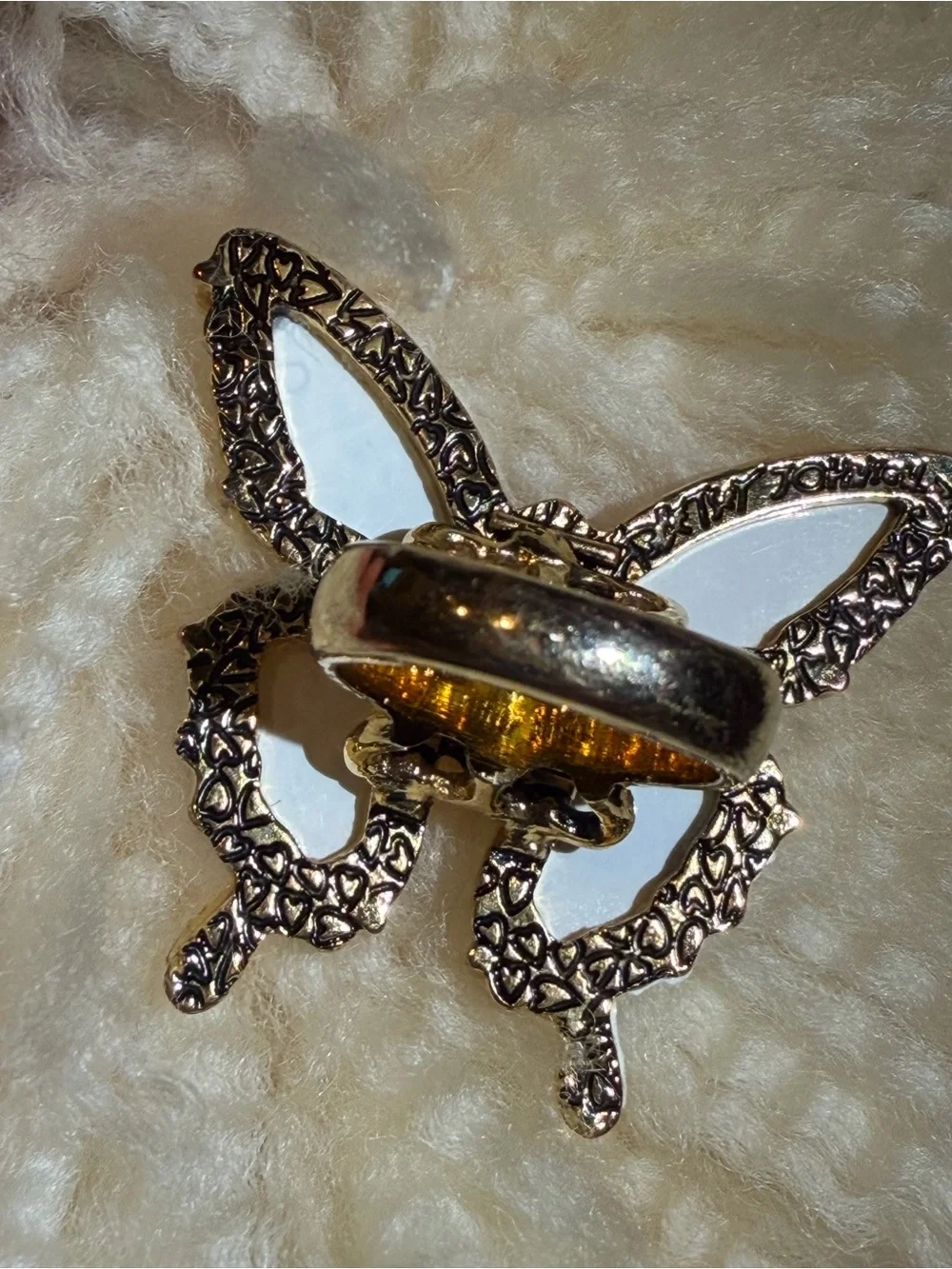 Betsey Johnson whimsical butterfly